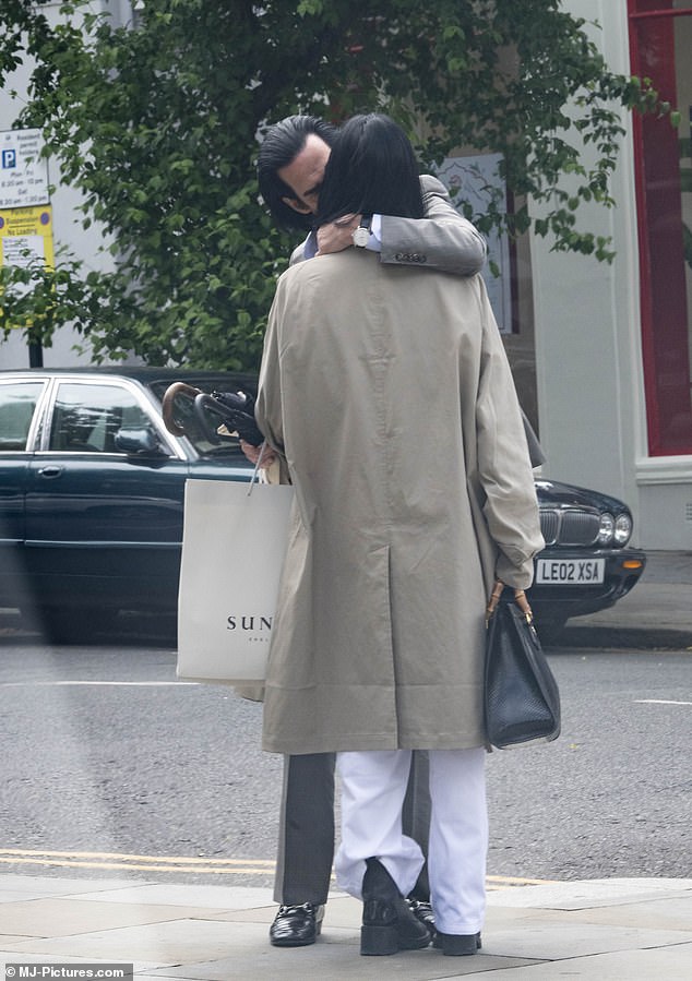 Nick Cave was smiling again as he and his wife Susie Bick enjoyed a romantic getaway in London on Thursday after years of tragedy