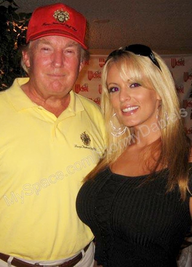 Stormy Daniels claims she had a brief affair with Donald Trump after meeting him at a golf club in 2006