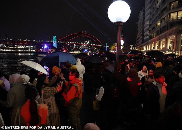 Thousands of people were left disappointed on the final night of Sydney's Vivid Festival after the Love is in the Air drone show was canceled 20 minutes before it was due to start on Saturday