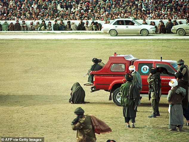 About 48 men and 15 women were publicly flogged between 15 and 39 times by the Taliban on Tuesday in Sar-e-Pul, northern Afghanistan (archive photo)