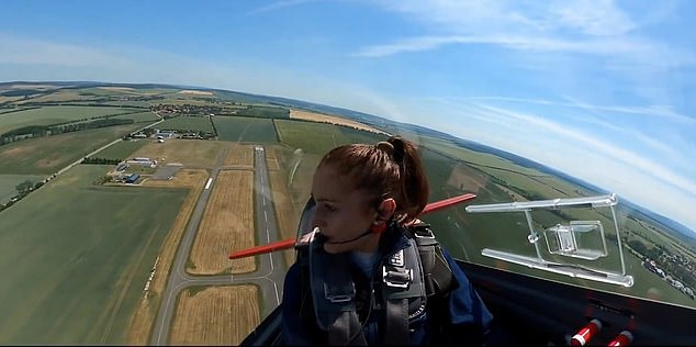 Narine Melkumjan, a Dutch pilot, took off for her seemingly peaceful aerobatic flight in her Extra 330LX aircraft