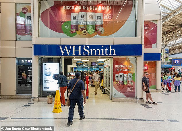 Focus: Travel hubs such as train stations and airports are crucial to WH Smith