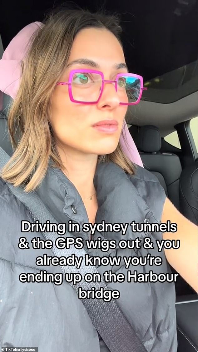 Sydney motorist Ally says she always gets lost in the highway tunnel network because her GPS breaks down - and hundreds of others shared her frustration