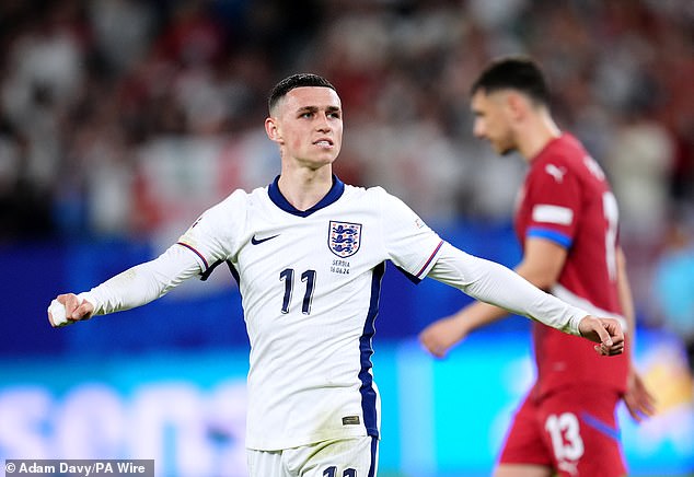 Phil Foden has struggled to show his best form while playing in an England shirt