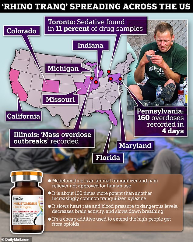 The terrifying new street drug rhino tranq is causing a