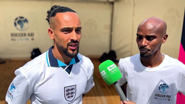 Theo Walcott (left) says he is not surprised by Gareth Southgate's decisions in the England squad