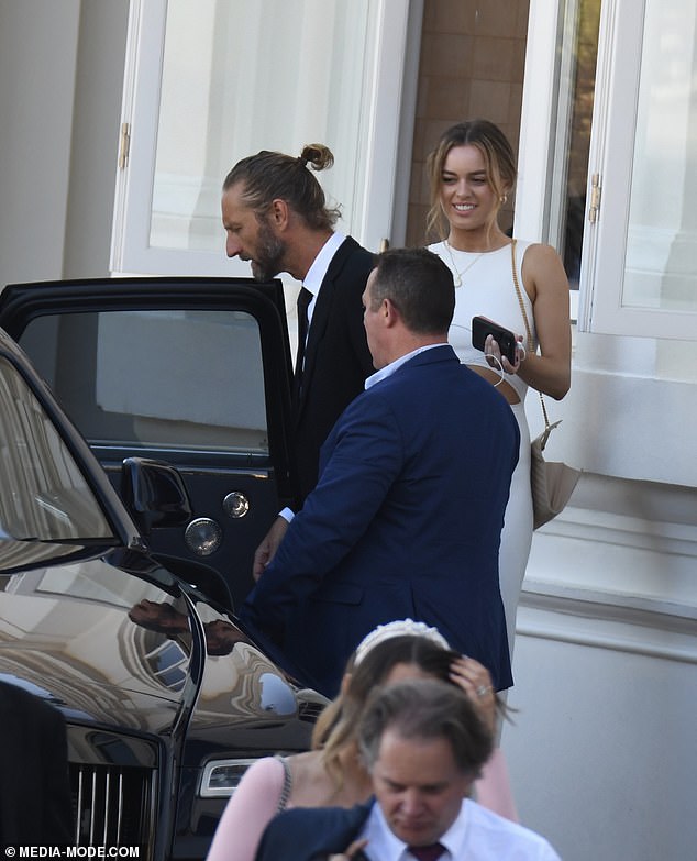 Sydney's high-profile identities have found their romantic retreat at Mimi's, the luxury beachside eatery owned by billionaire pub baron Justin Hemmes.  (Pictured Justin with girlfriend Madeline Holtznagel)
