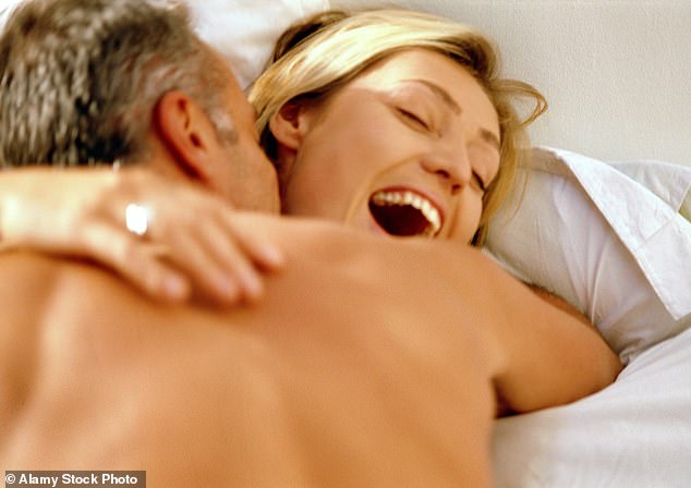 Researchers found that a significant minority of men and women could achieve orgasm from tickling alone (stock photo)