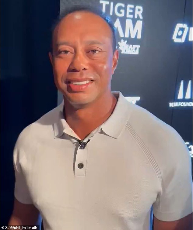 Woods had sparked concern among golf fans after a viral clip from a charity event