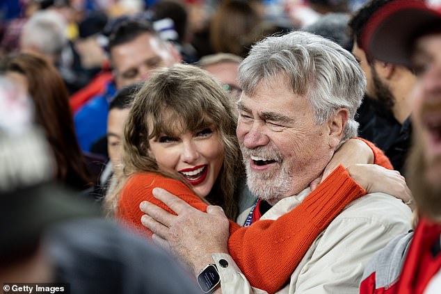 Travis Kelce's father Ed is often duped by social media speculation about him and Taylor Swift