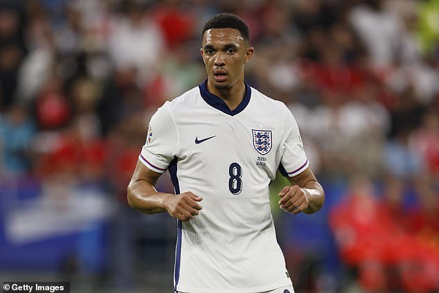 Trent Alexander-Arnold is expected to play in midfield again for England against Denmark