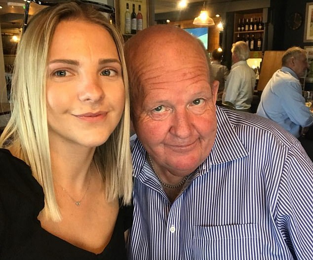 Emma-Jane Stocker, 37, from Bournemouth, and her father Malcolm Stocker, 68, from Exmouth