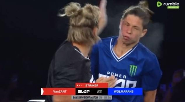 VanZant impressed in her Power Slap debut with a win over Christine Wolmarans