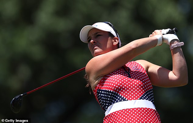 US Women's Open golfer Rachel Rohanna changed her daughter's diaper before the 12th hole