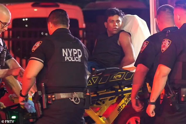 Bernardo Raul Castro-Mata, 19, was arrested for allegedly driving an illegal scooter the wrong way on a one-way road in Queens at night