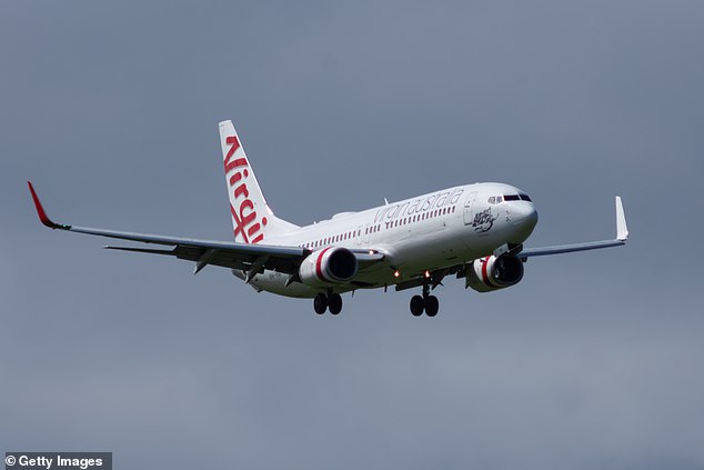 A Virgin Airlines flight has been forced to make an emergency landing at Invercargill Airport after an engine fire