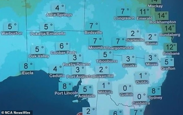 Another cold weekend has hit NSW, Victoria, Tasmania, South Australia and Canberra, with isolated showers confirming the arrival of winter