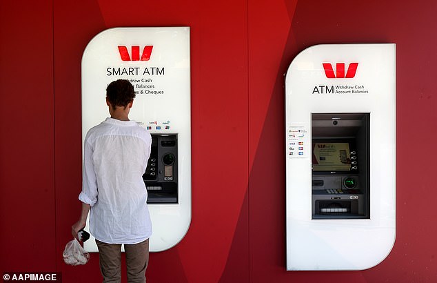 The Westpac bank now predicts that record high immigration will force governments to spend more money – and delay much-needed interest rate cuts (pictured is a Westpac bank in Adelaide).