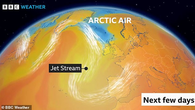 According to BBC Weather, Britons should expect milder conditions by the third week of June.  BBC Weather expects warm weather to arrive on June 24 - at least 'for a while'