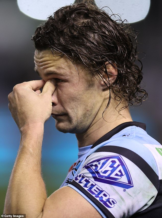 It comes after Hynes missed a simple field goal attempt for Cronulla on Friday night that could have given his team the win against the Bulldogs.