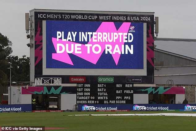 England's opening match against Scotland was cancelled due to rain and their semi-final against India is also threatened by the weather