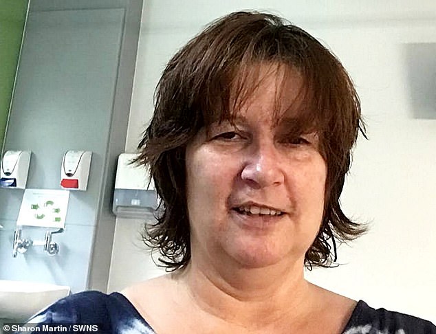 Sharon Martin, 54, is unable to work after a terrifying hallucination experience caused by clinical tests on her brain