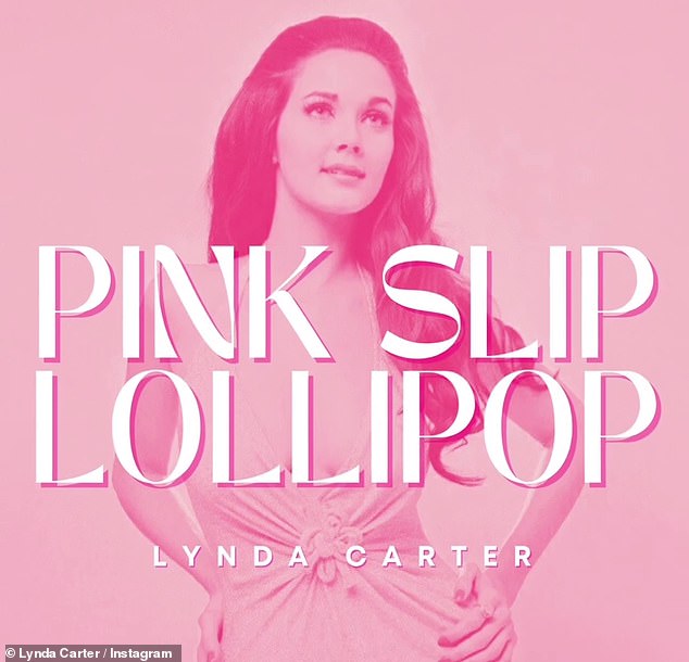 She used the photo for the cover of her new single Pink Slip Lollipop