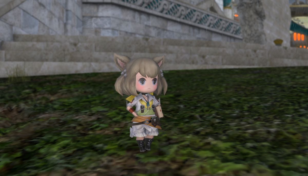 The Wind-up Khloe minion in FFXIV
