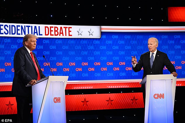 President Joe Biden and former President Donald Trump traded insults over golf during the debate in Atlanta