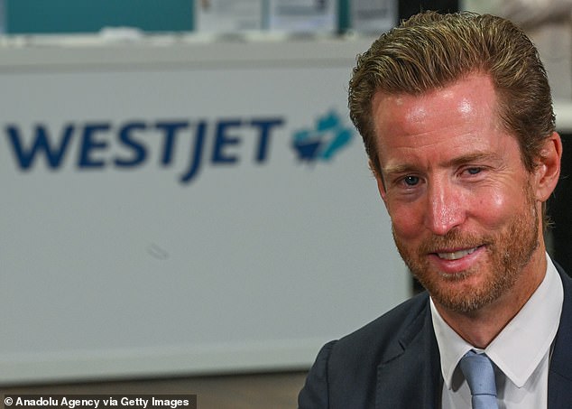 WestJet CEO Alexis von Hoensbroech blamed a 'rogue union from the US' trying to gain a foothold in Canada