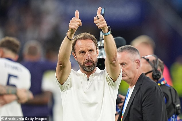 England manager Gareth Southgate appeared relieved after Sunday's narrow victory