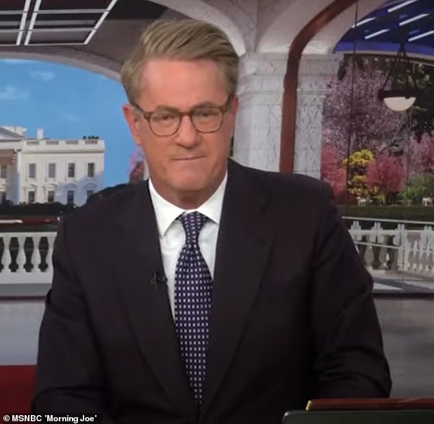 Joe Scarborough, host of one of Biden's favorite shows, MSNBC's Morning Joe, has lightheartedly told the president to resign
