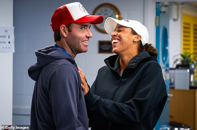American professional Madison Keys has been in a relationship with doubles player Bjorn Fratangelo since 2017