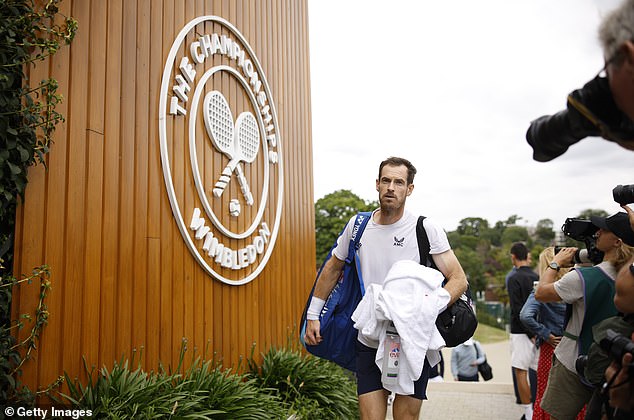 Murray is at Wimbledon and is desperately trying to prove his fitness to play in the singles in time