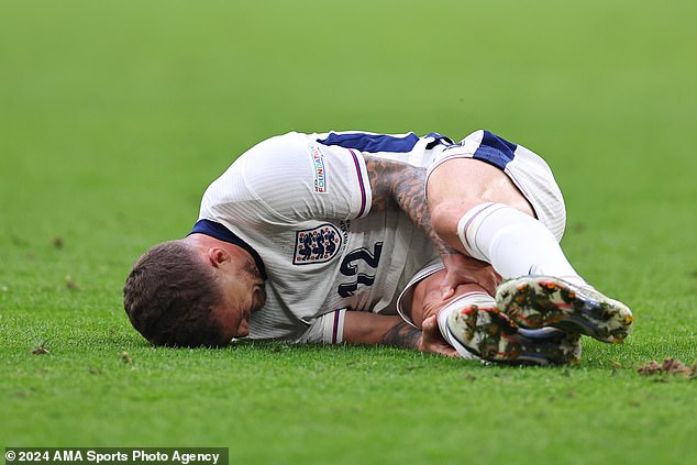 The England boss had to improvise after Kieran Trippier was forced off with an injury against Slovakia