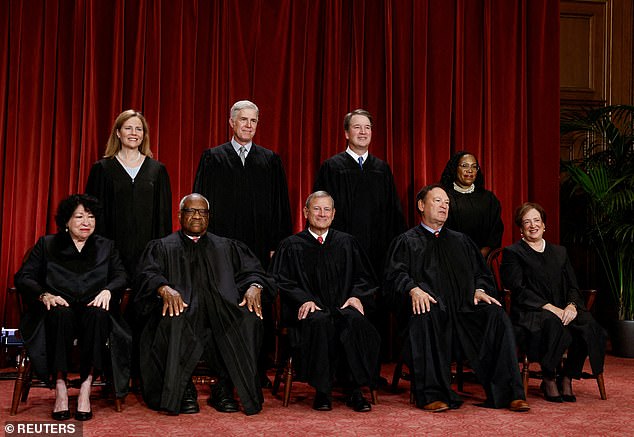 The current United States Supreme Court has a six-to-three conservative majority
