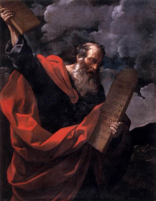 For Moses, the team speculated that he might receive the laws from God or that he might strike the water with his staff to part the Red Sea, while the statue was placed at the foot of a mountain.
