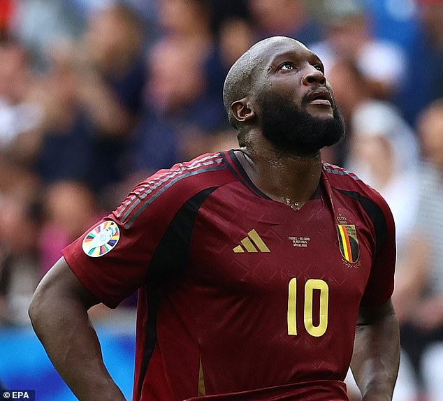 It was a terrible display from Romelu Lukaku as Belgium were knocked out of the tournament