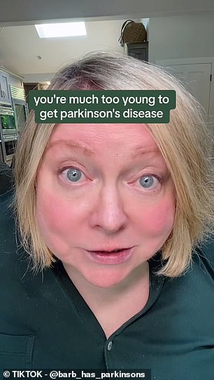 Barbara, now in her late 60s, was diagnosed with Parkinson's 24 years ago. Doctors initially told her she was 