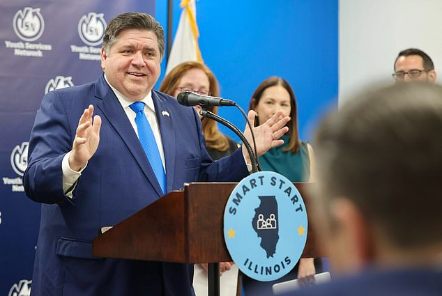 Illinois Governor J.B. Pritzker issued a statement after the debate saying voters had a choice between a hard-working president and a convicted felon