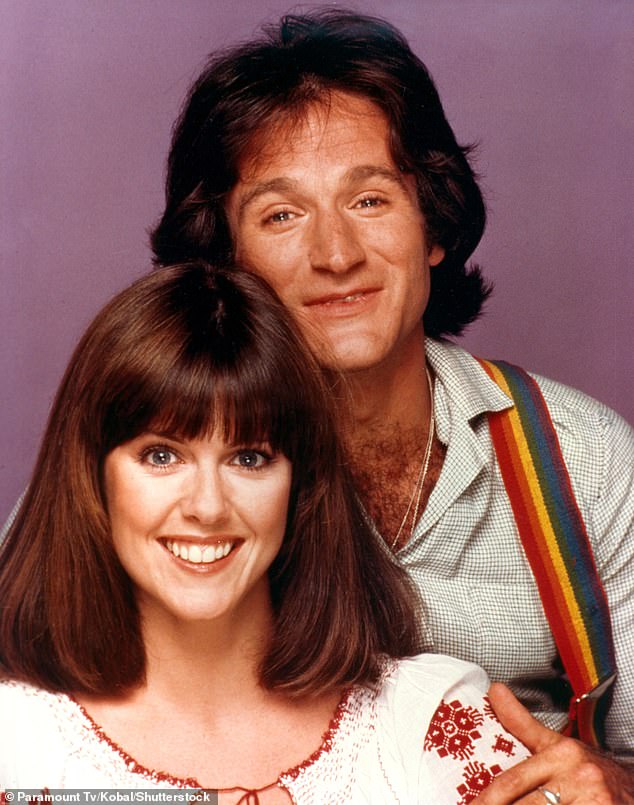 The 72-year-old reflected on the legendary comedy series Mork & Mindy, in which she starred alongside the late Robin Williams: 'I was on a number one show'; seen in 1972