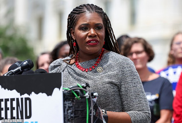 Rep. Cori Bush, D-Mo., recently polled behind her Democratic challenger