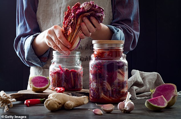 Fermented foods provide a variety of bacteria that can boost gut diversity, plus extra vitamins and minerals. Kimchi contains lactic acid, which boosts the immune system