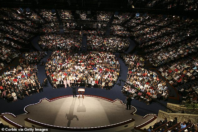 The church receives millions in donations from churchgoers who respond to Osteen's demands for donations during sermons, and operates on an annual budget of about $70 million. One of Osteen's sermons can be seen here