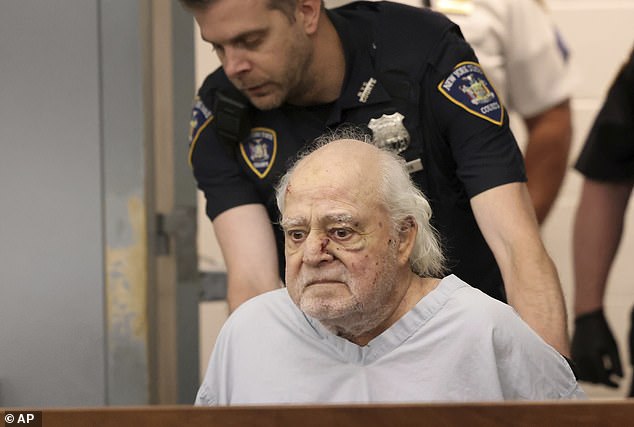 Suspect Steven Schwally appears Monday for arraignment in First District Court in Central Islip, New York. Schwally was arrested on a charge of driving under the influence after authorities say he crashed his SUV into a nail salon on June 28, killing several people and injuring others.
