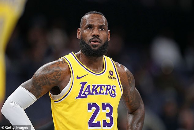 In his 21st season, LeBron averaged 25.7 points, 7.3 rebounds and 8.3 assists for the Lakers