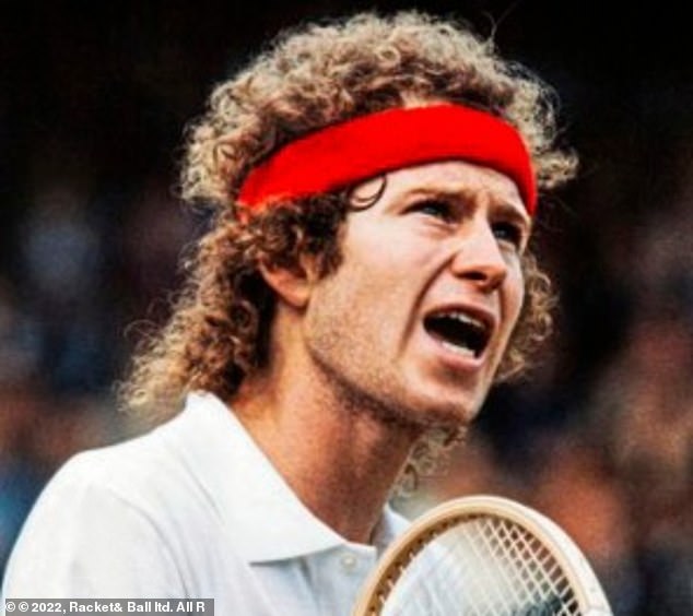 Kyrgios says McEnroe (pictured) would not have been able to handle his powerful serve