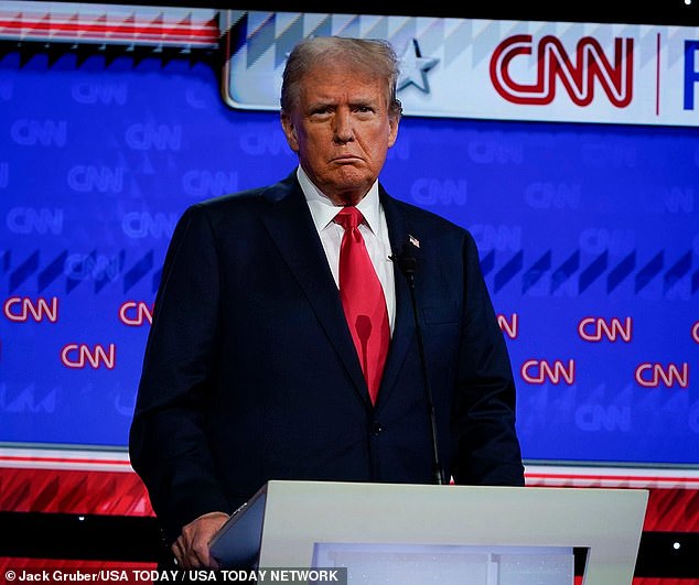 A new post-debate poll released Monday by St. Anselm College found former President Donald Trump beating Joe Biden by two points in New Hampshire