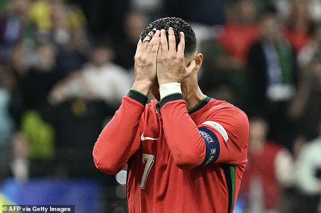 His penalty was saved in extra time, but he scored in the shootout as Portugal beat Slovenia.