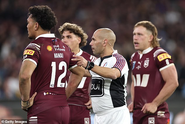 Smith says Queensland were forced to make a substitution because of the sheer amount of work they had to do to run the defence.